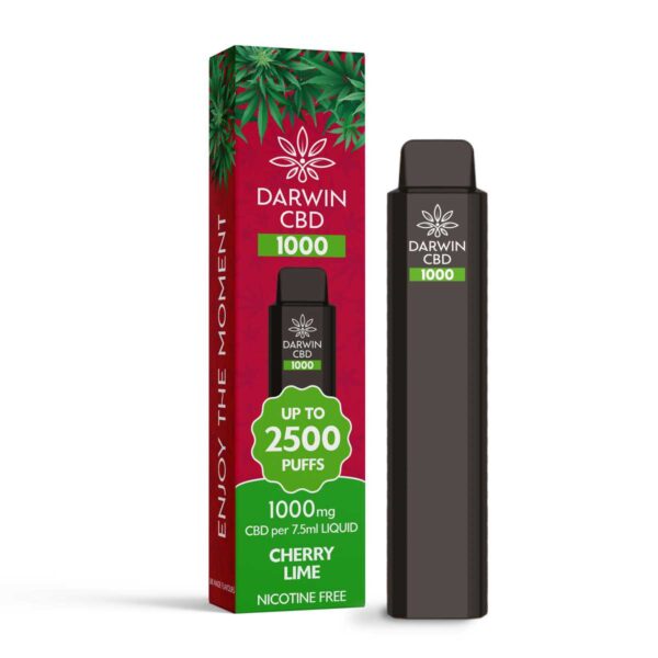 Darwin CBD 1000mg Disposable Vape 2500 Puffs - Image 4